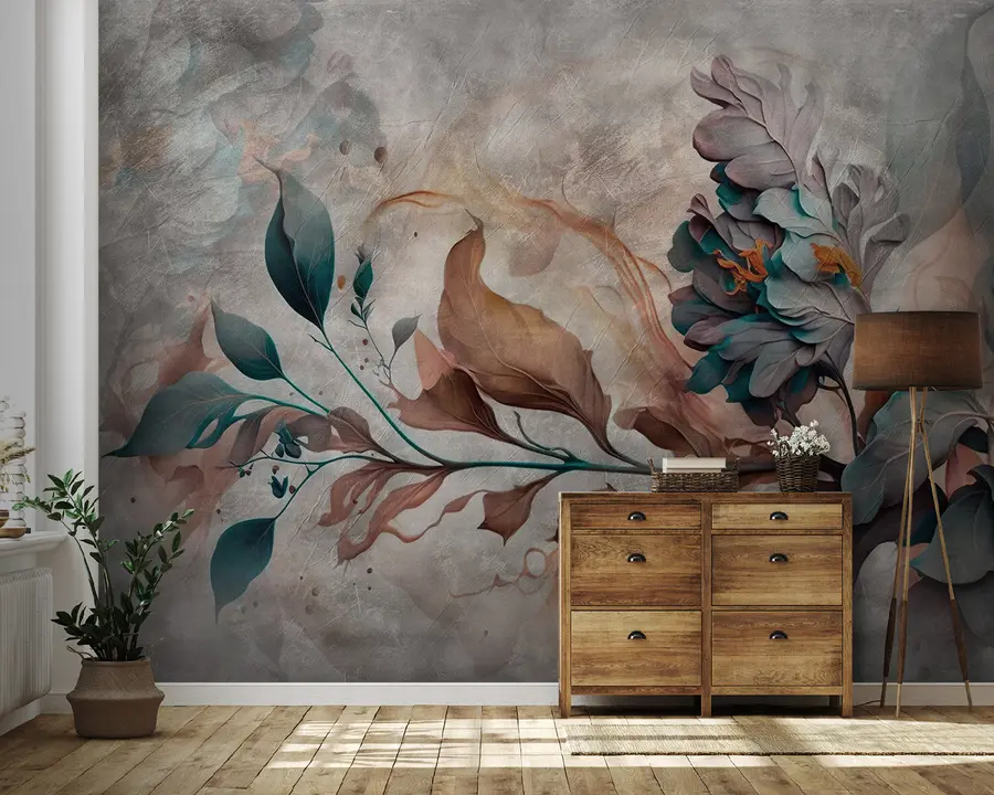 fototapet O ramură superbă de culori u93917