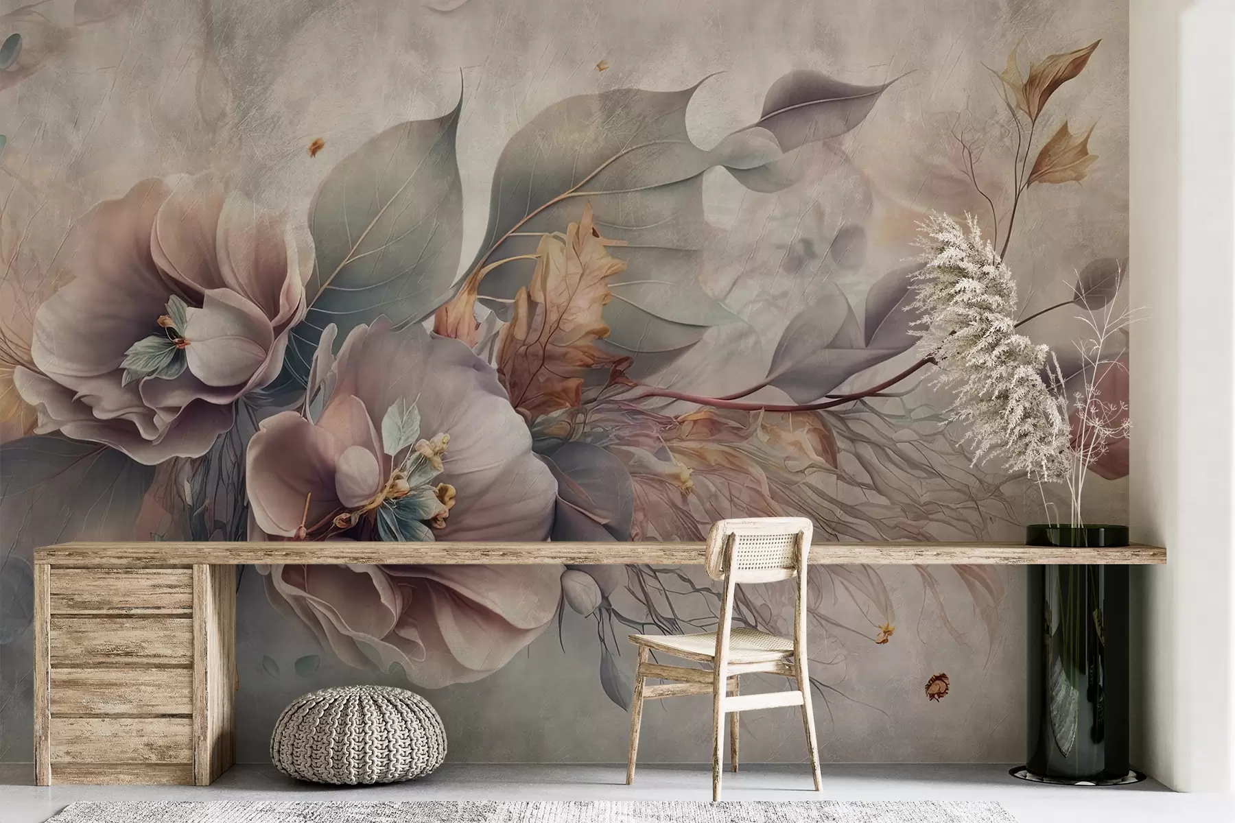 fototapet Chimera flori u93930