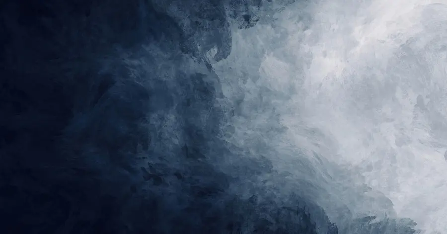 fototapet Apă, nor și gri u03136