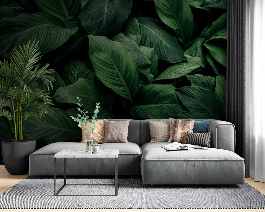 fototapet Abstract frunze tropicale u75827