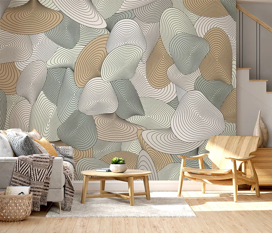 fototapet ornament spirală u94475