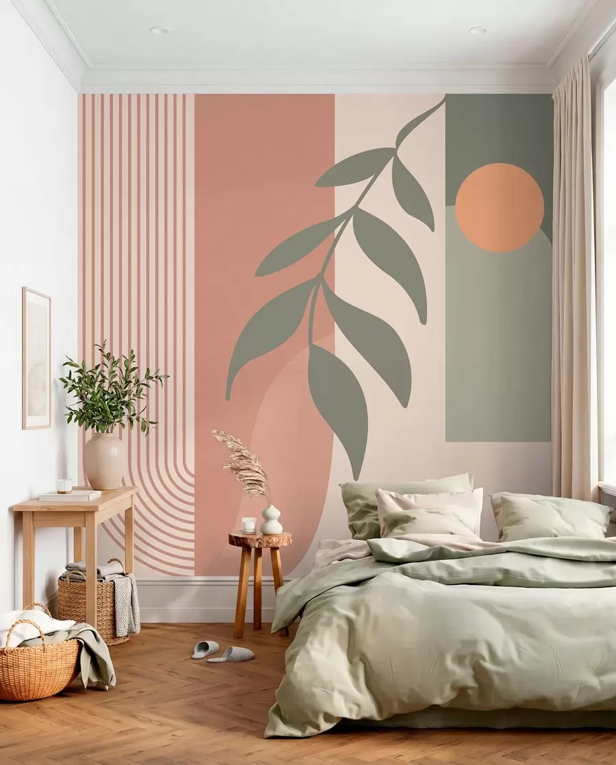 fototapet Arce și elemente decorative în stil boho u94153