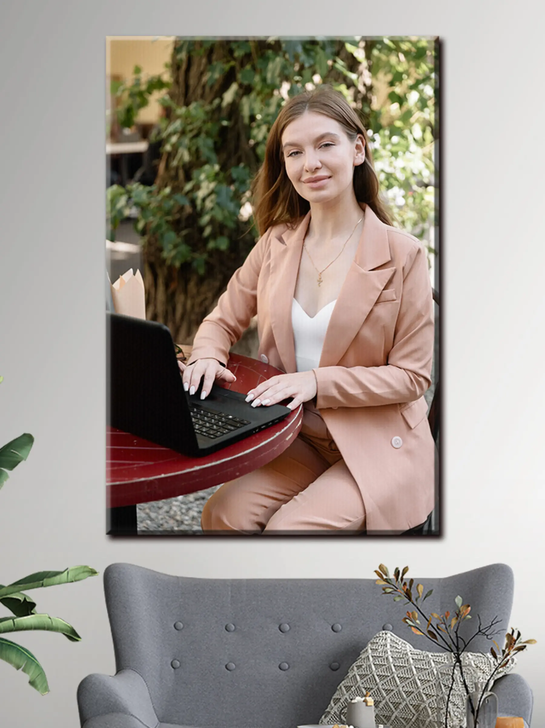 Tablouri Laptop, computer și zâmbet s33180