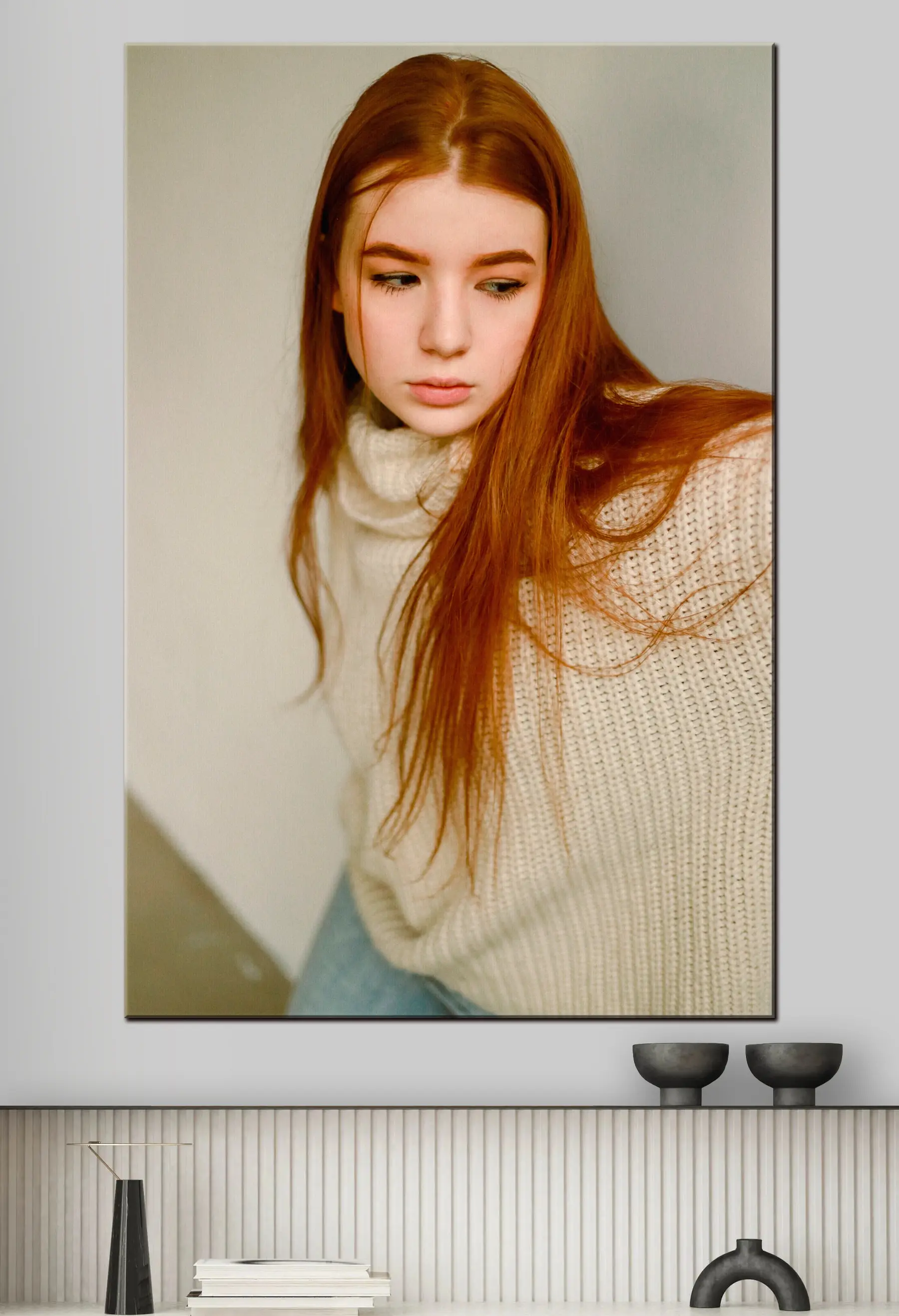 Tablouri Gene, dreptunghi și păr lung s33263