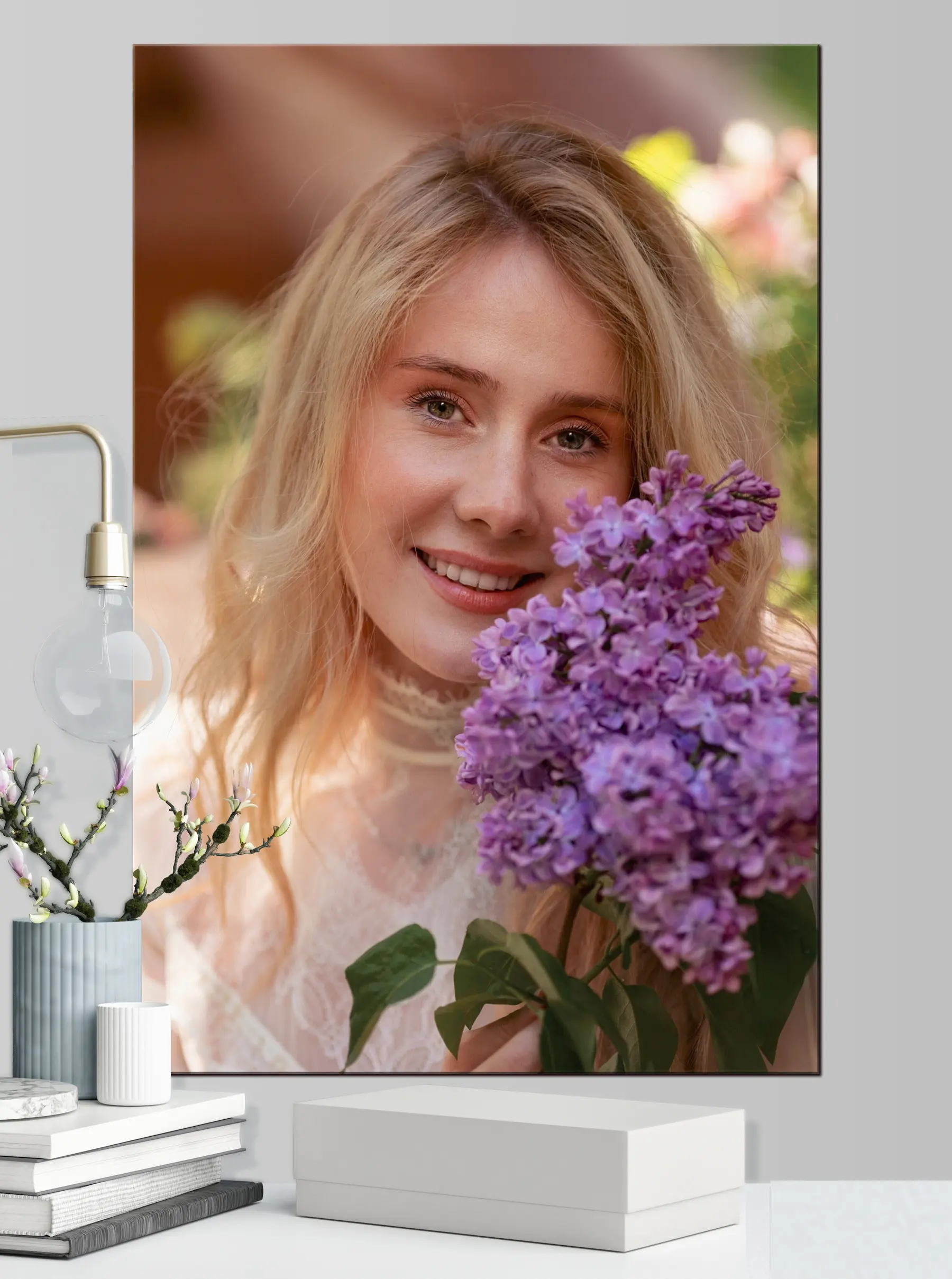 Tablouri Zâmbet, floare și plantă s33306