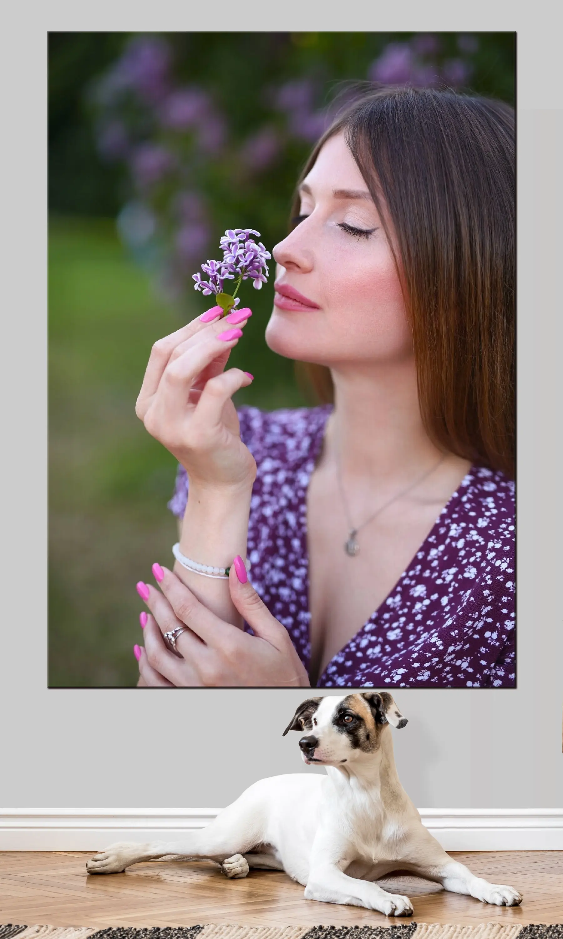 Tablouri Față, buză și floare s33305