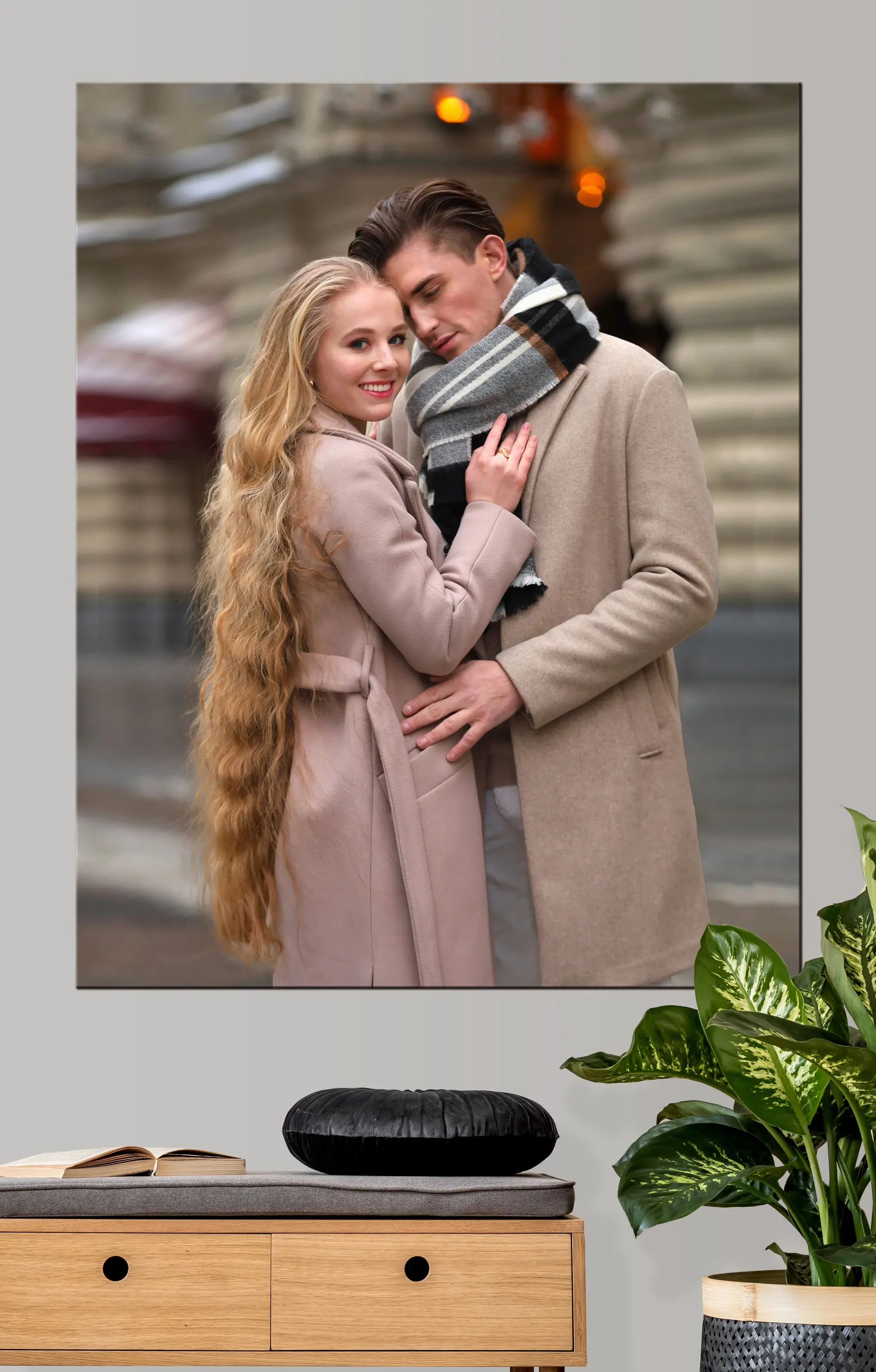 Tablouri Zâmbet, umăr și haină s33325