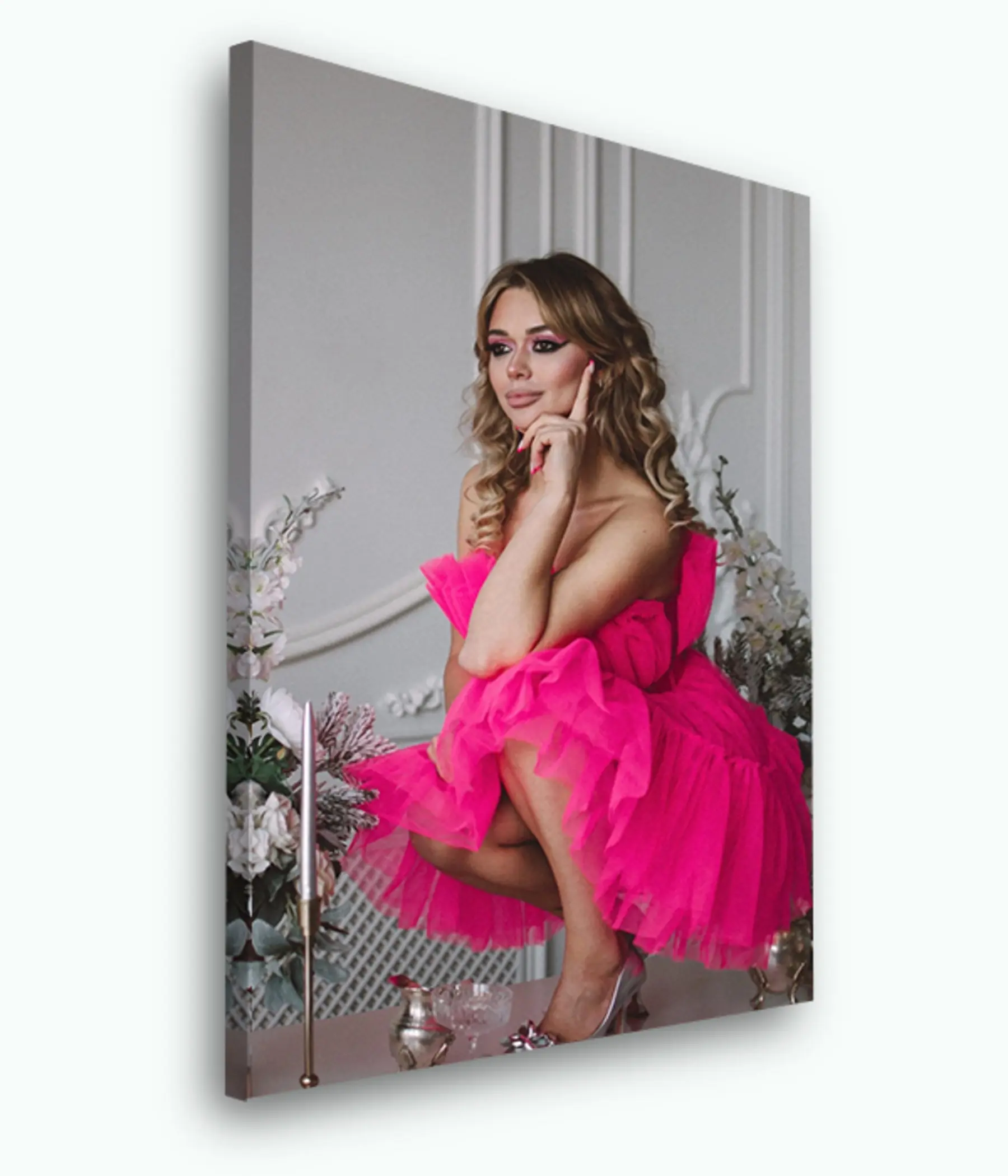 Tablouri Plantă, ghiveci de flori și modă s33385