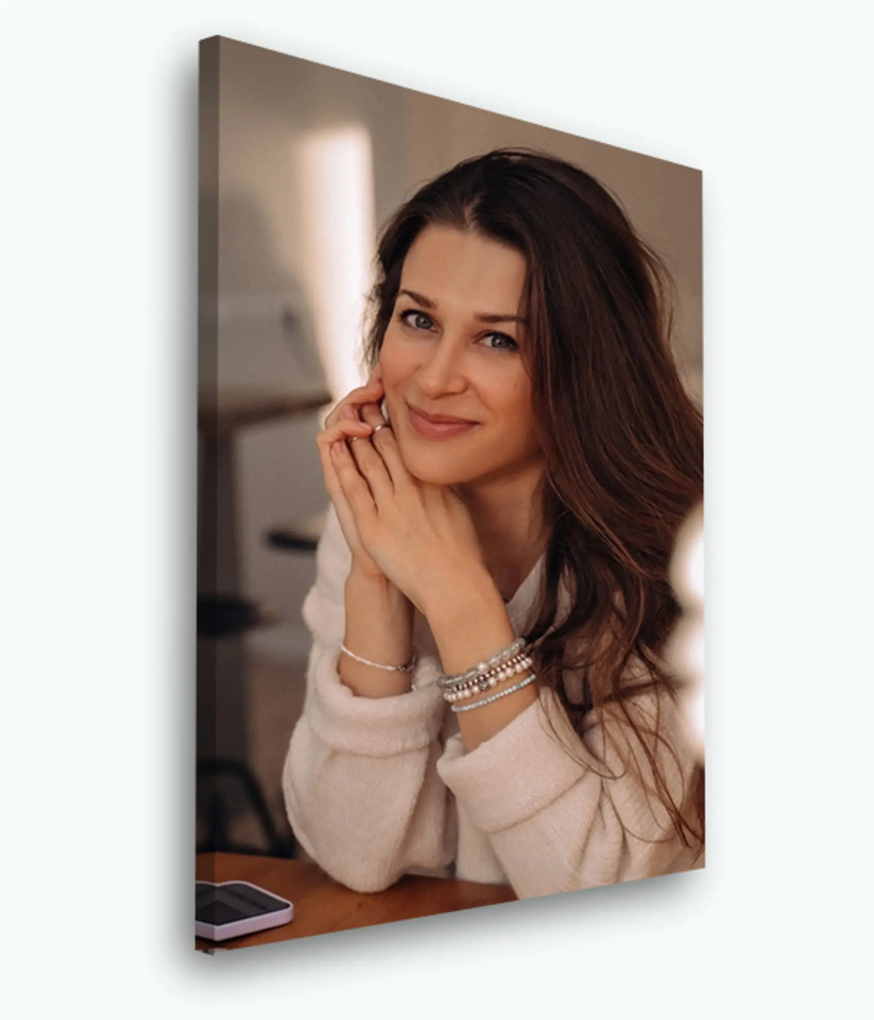 Tablouri Zâmbet, geană și plantă s33414