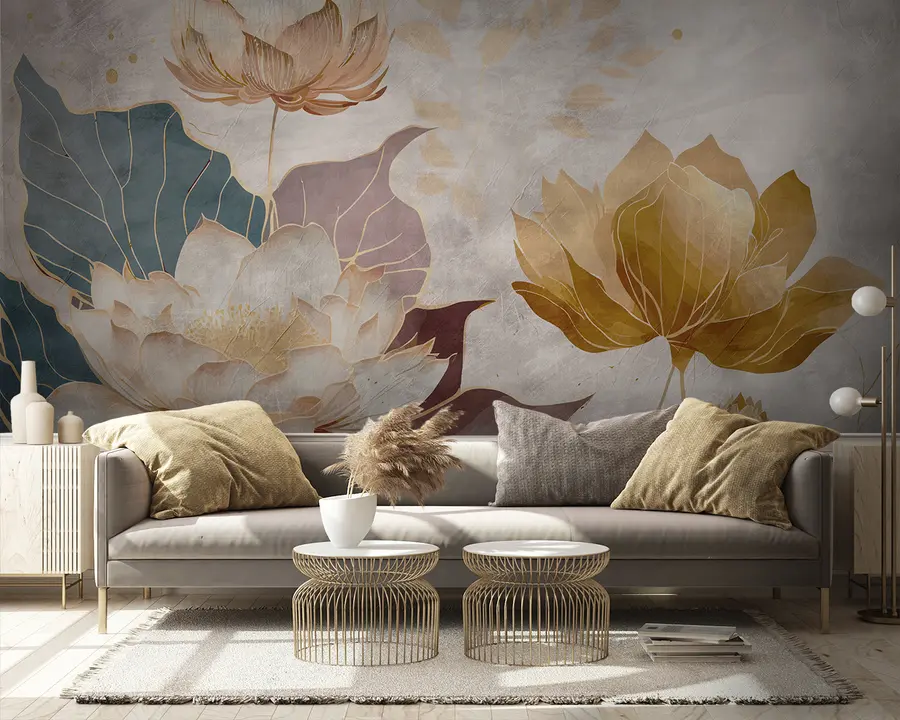 fototapet Flori mari frumoase u95418