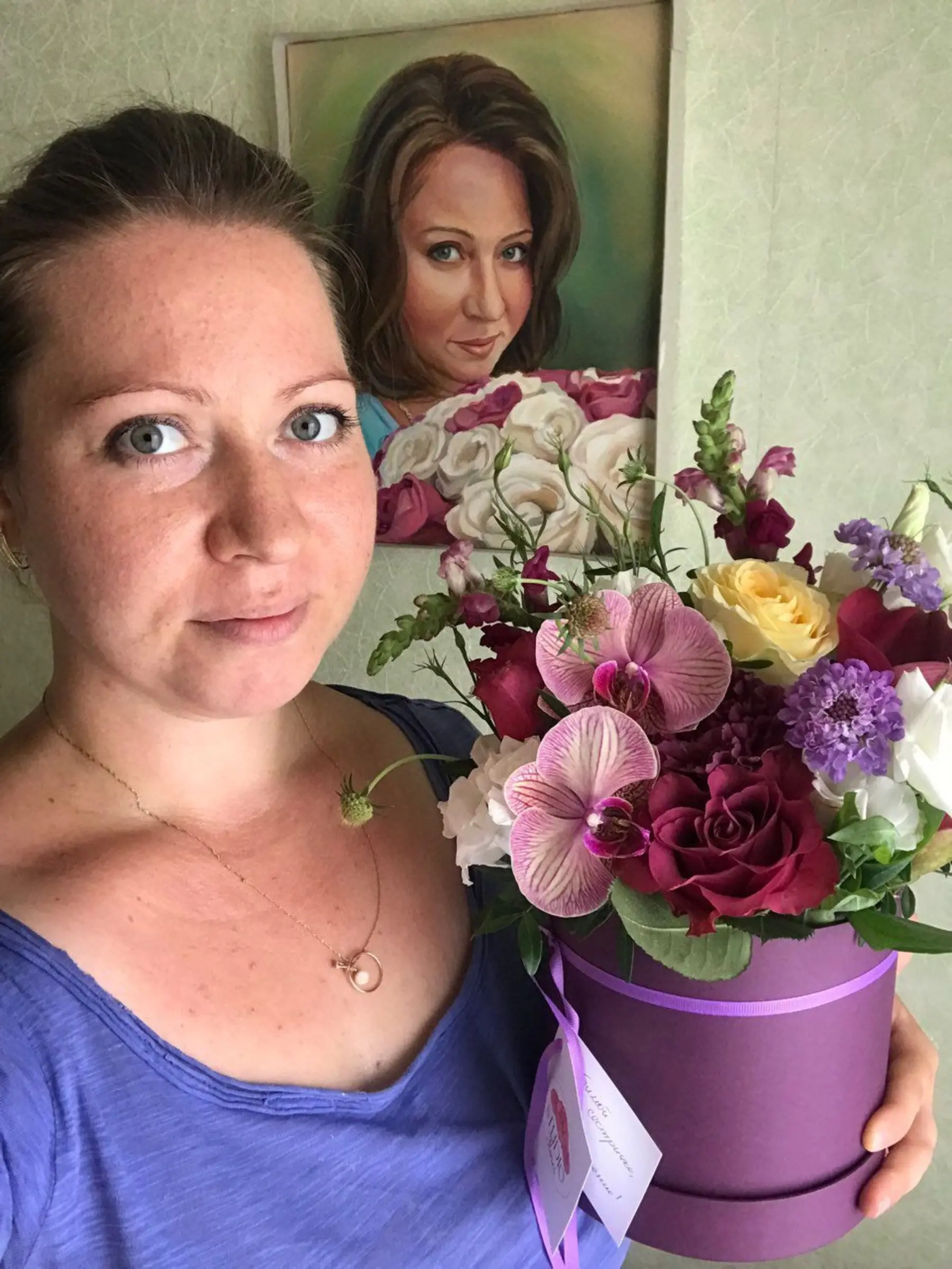 Tablouri Floare, violet și petală s34641