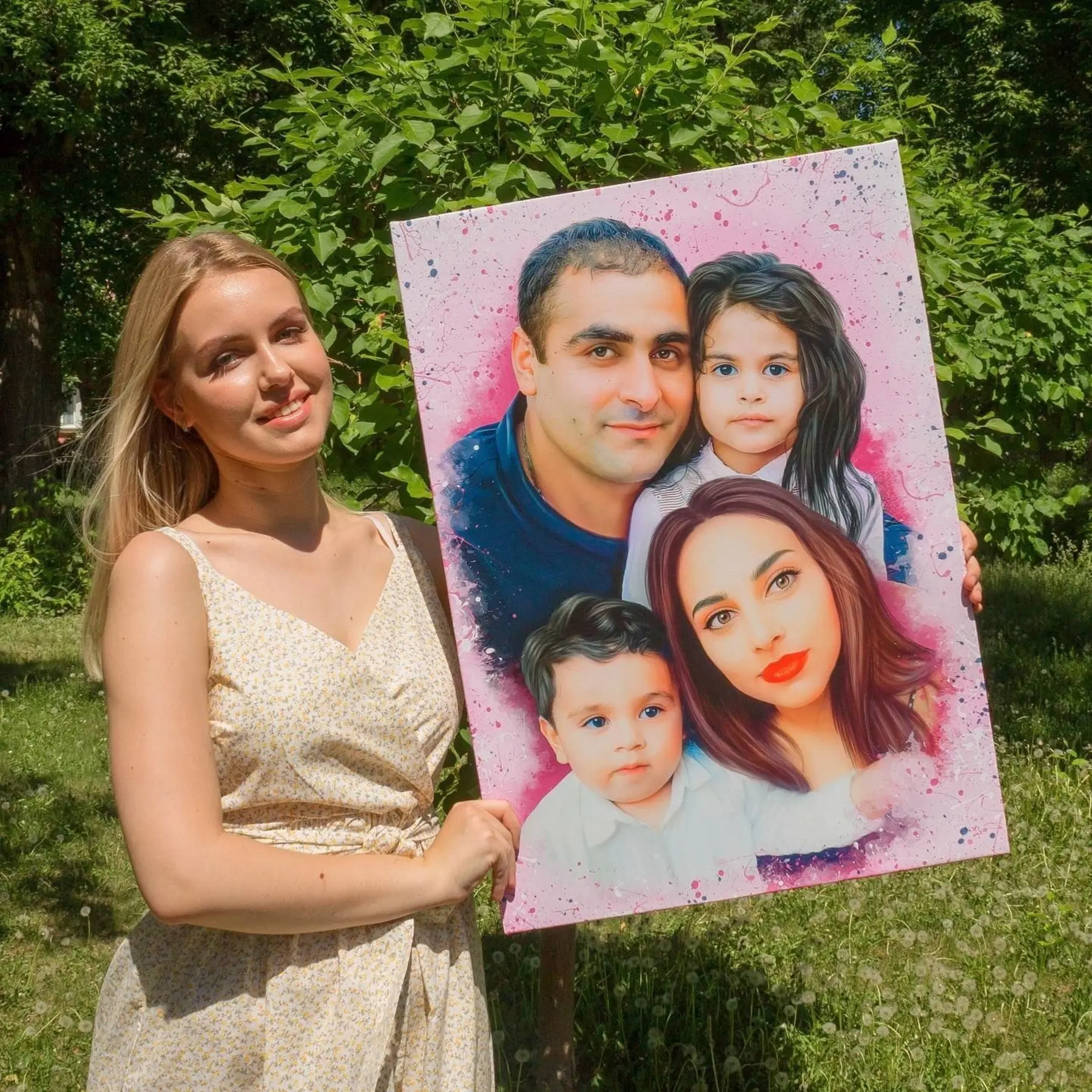 Tablouri Față, expresie facială și zâmbet s34647