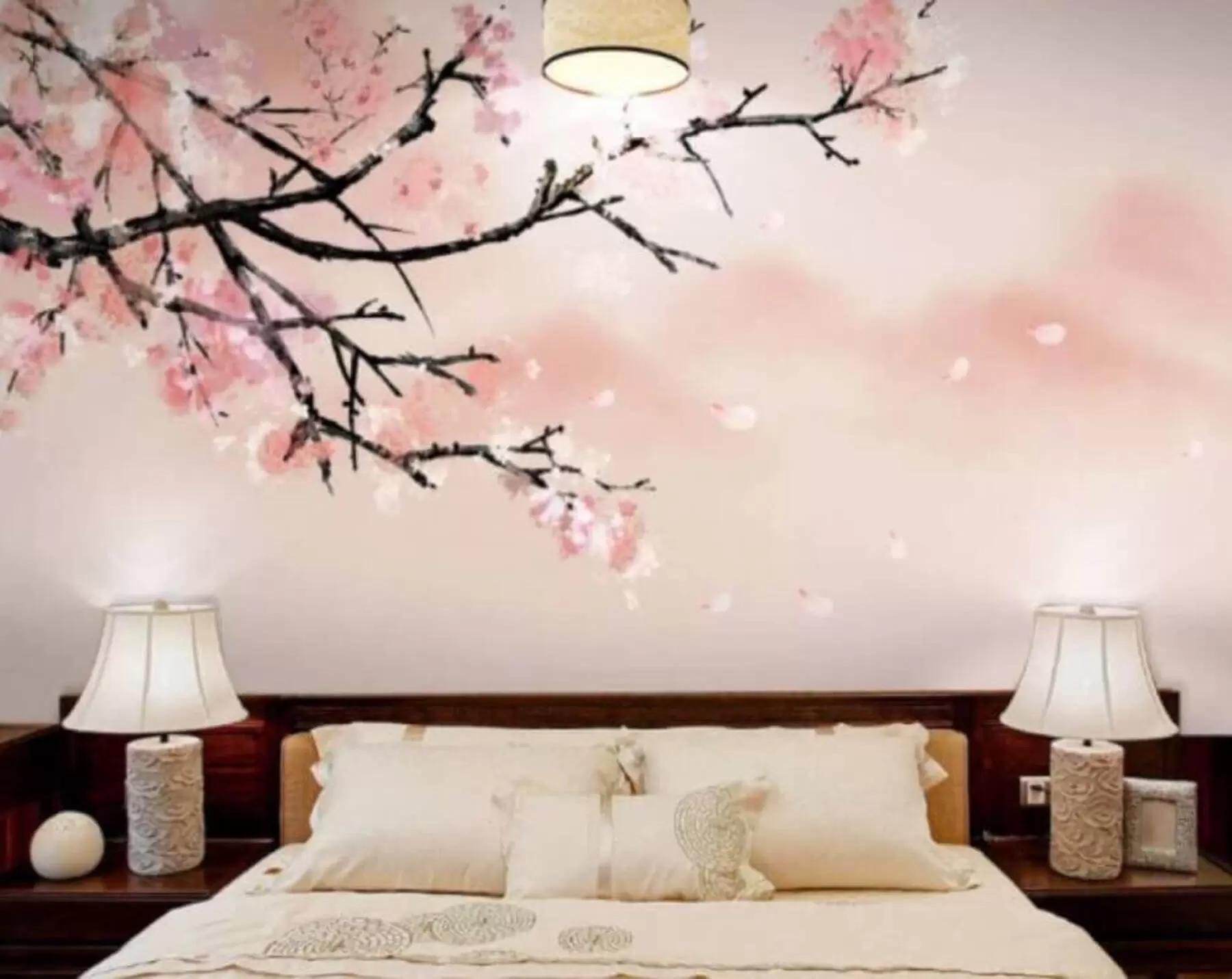fototapet Flori dansând în briza blândă u15866