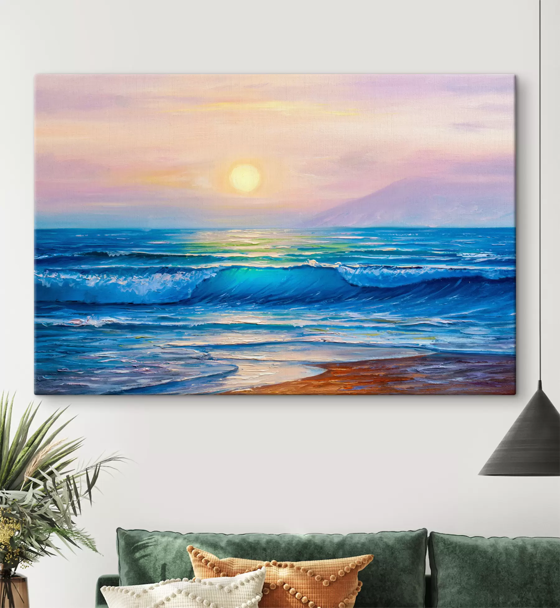 fototapet Apă, nori și cer s35378