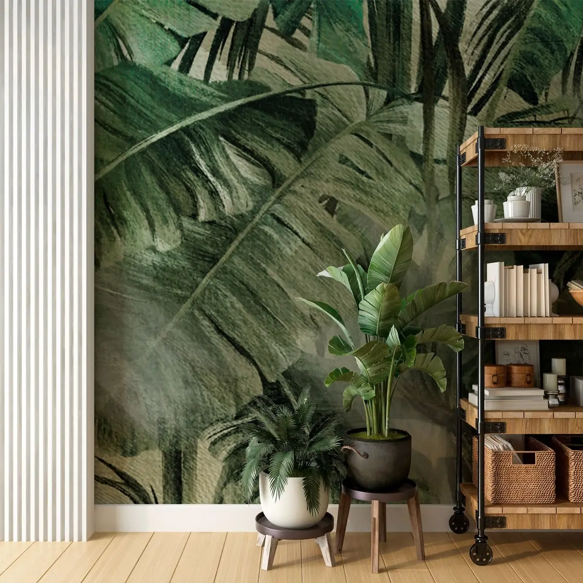 fototapet Oază tropicală de frunze de bananier u96855