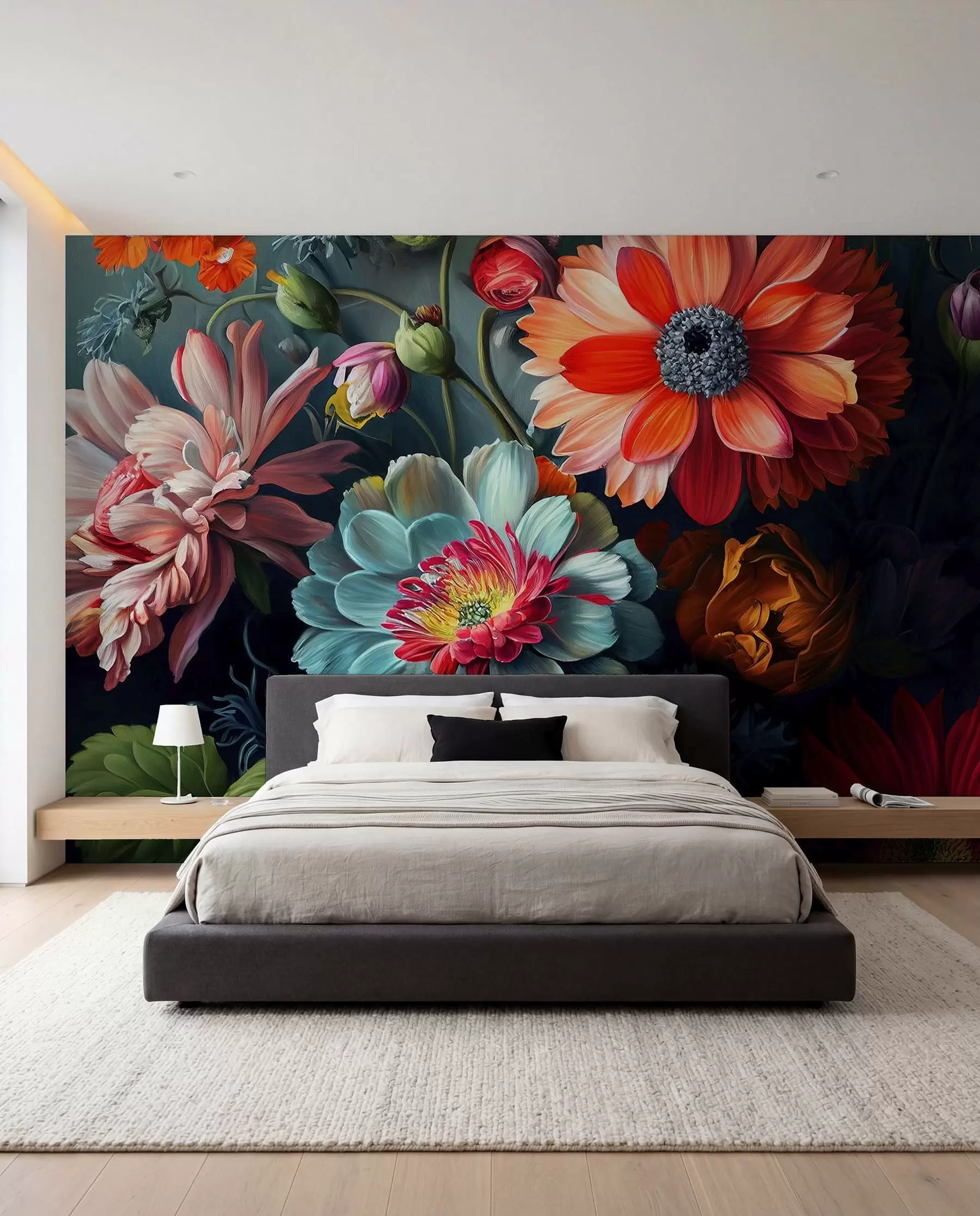 fototapet Splash floral u96631