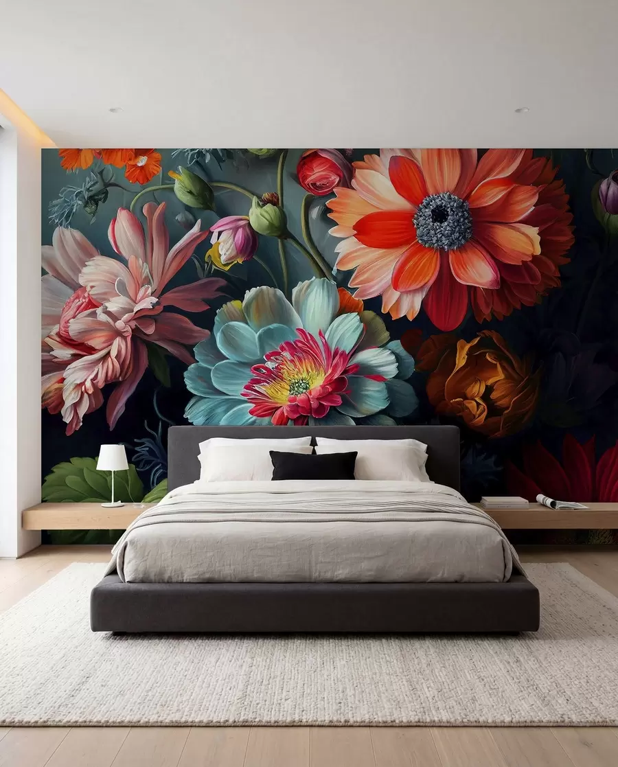 fototapet Splash floral u96631