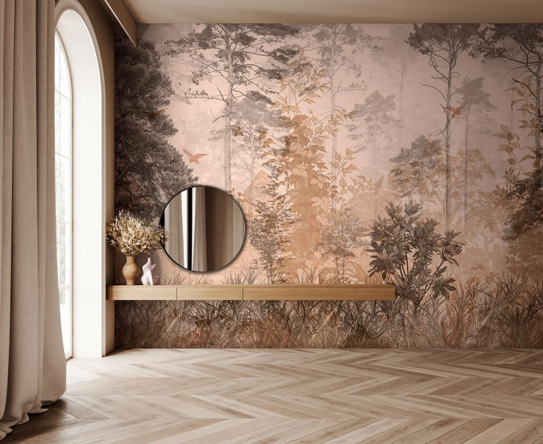 fototapet Pădure grunge u97057