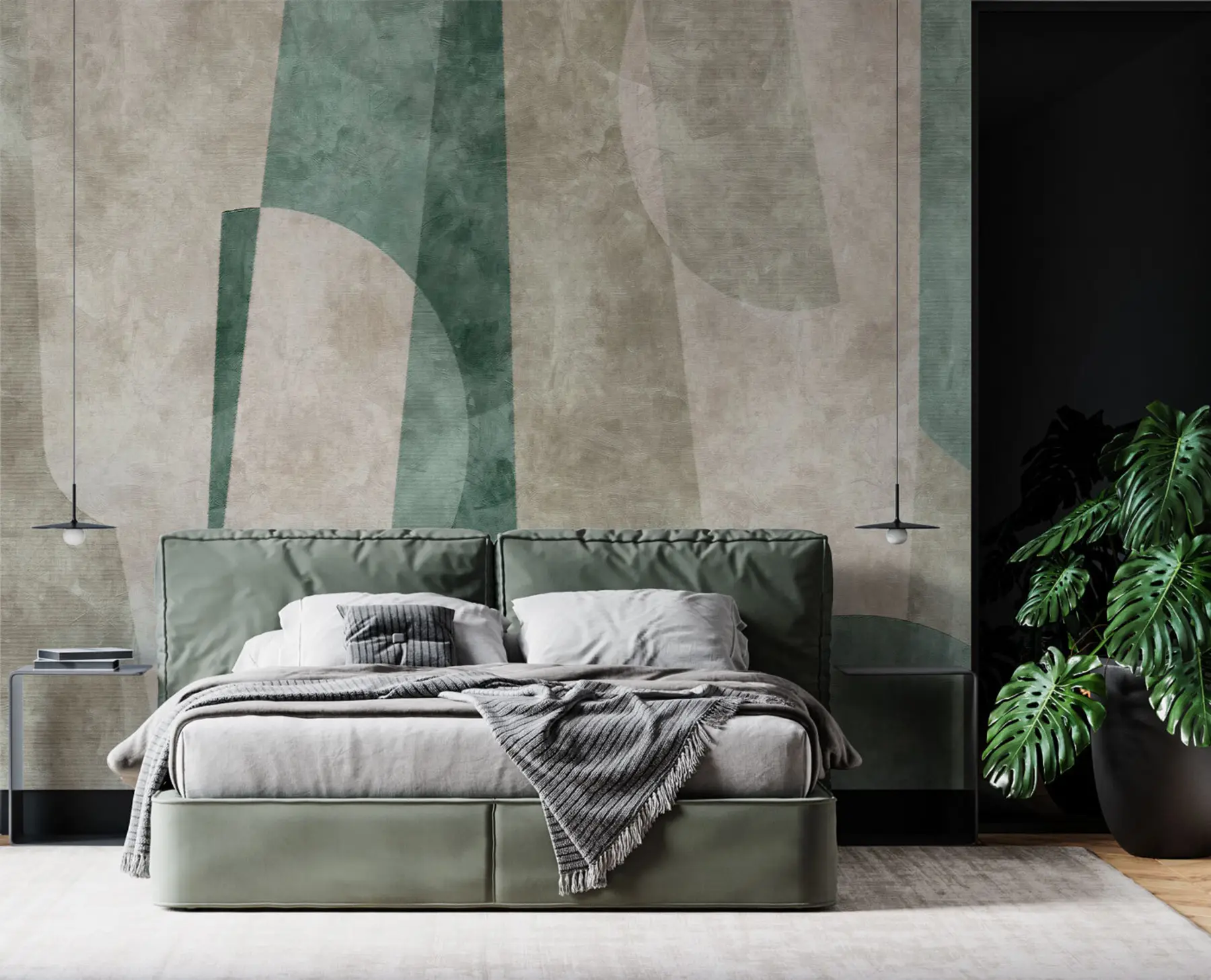 fototapet Forme geometrice în stilul de grunge loft u97194