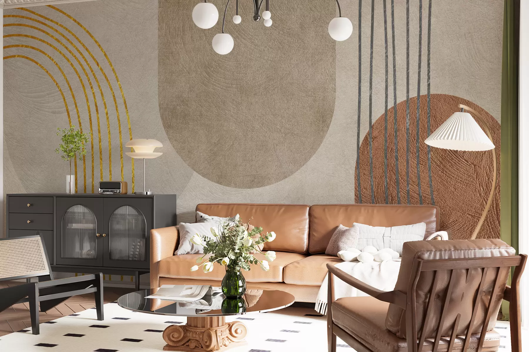 fototapet Desen boho abstract u97255