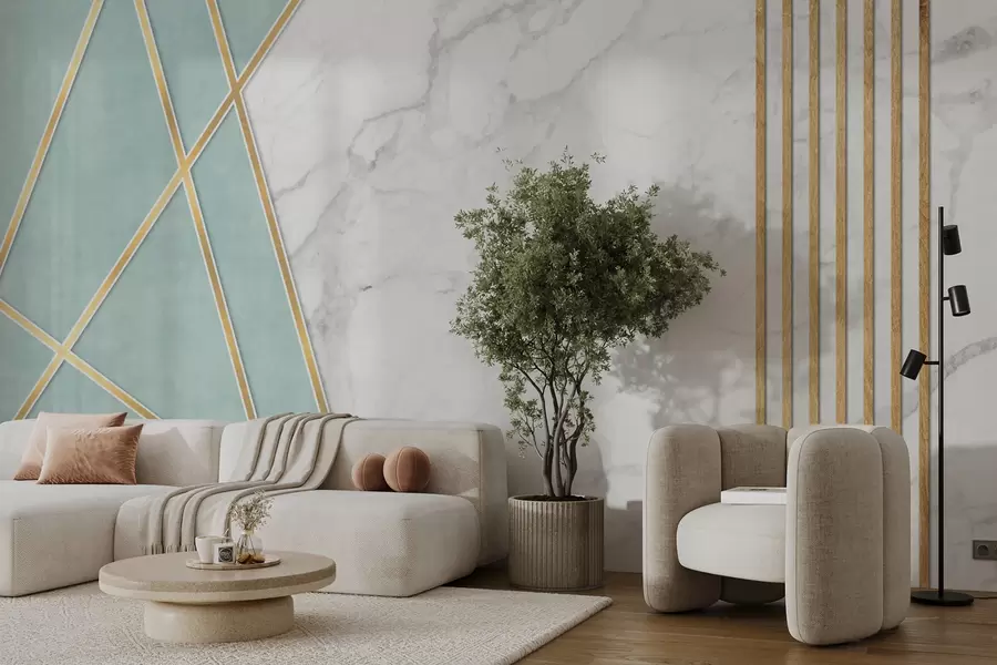 fototapet Marmură fundal cu geometrie și linii u95385