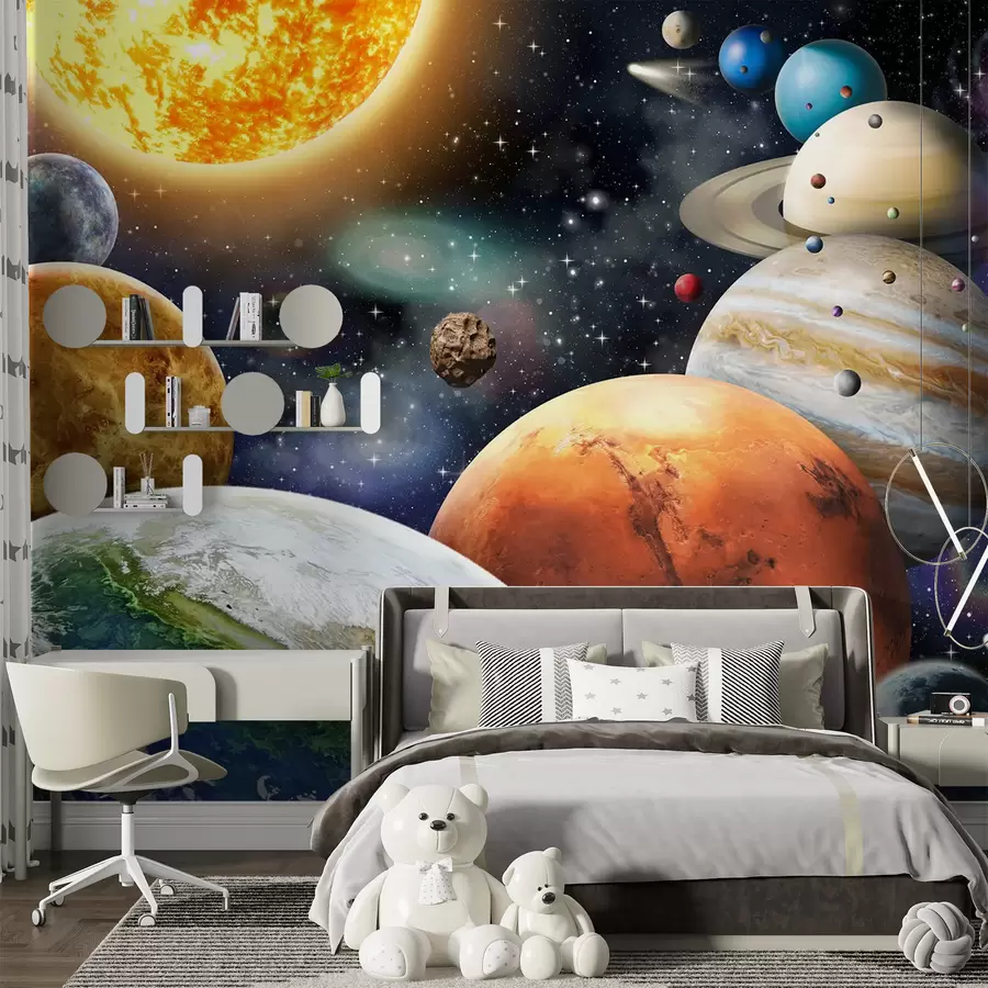 Tablouri Planete colorate ale sistemului solar u97422