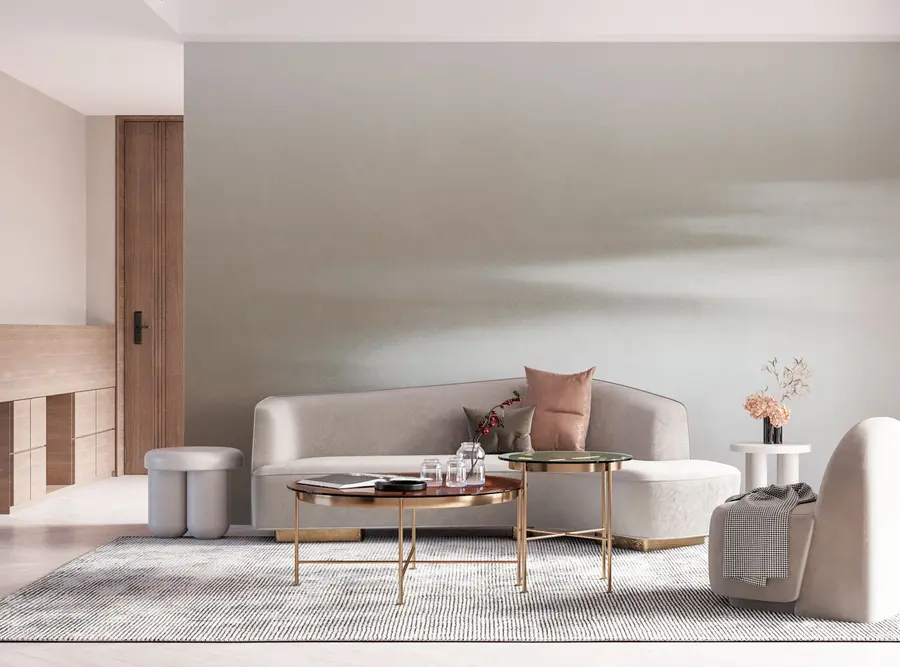 fototapet Plajă și mare, minimalism elegant și loft u97452