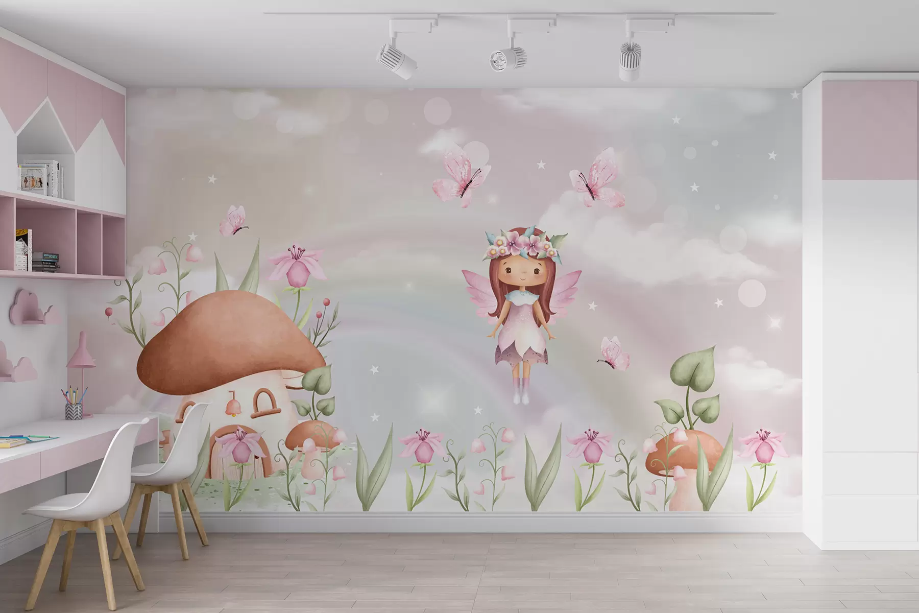 fototapet O lume a zânelor cu zâne u98735