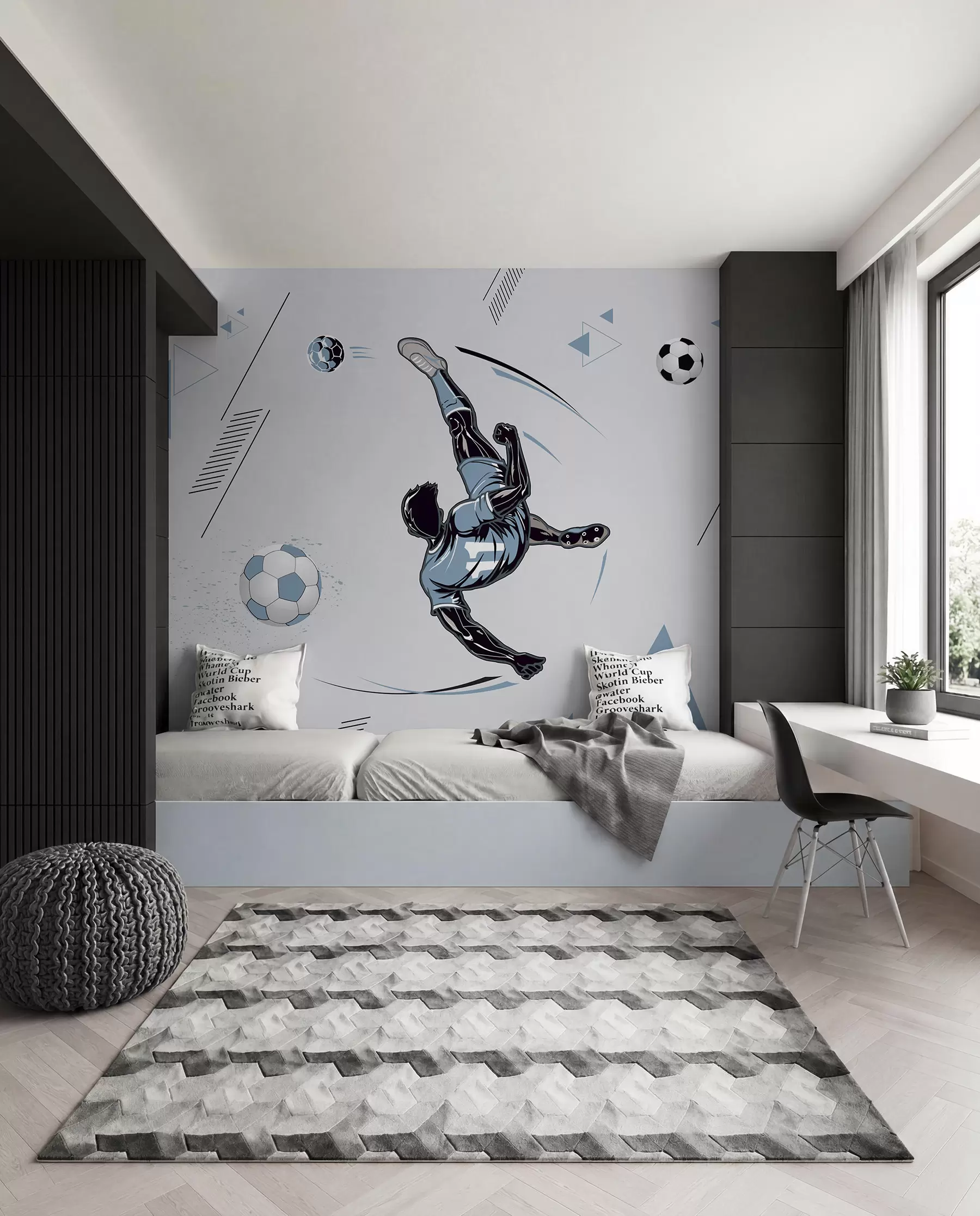 fototapet Gol din foarfecă u98736