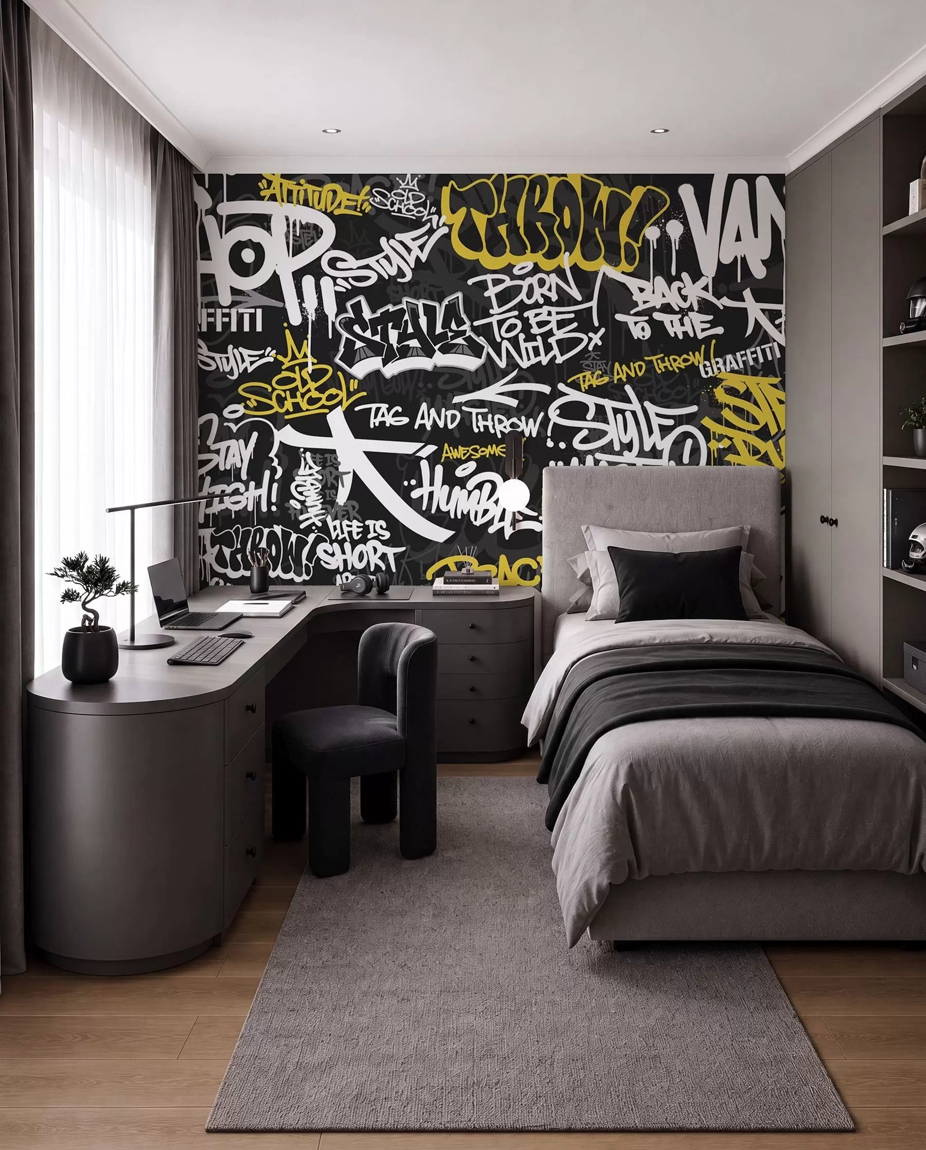 fototapet Graffiti u98895