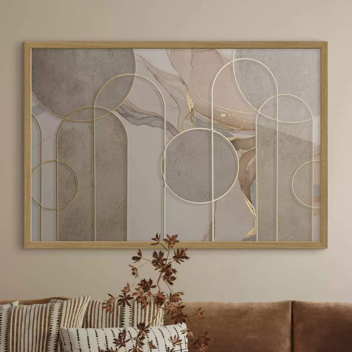 Poster Arce în linii fine f34773