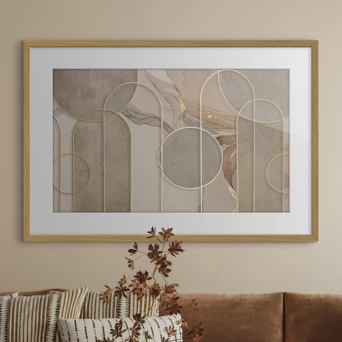 Poster Arce în linii fine f34773