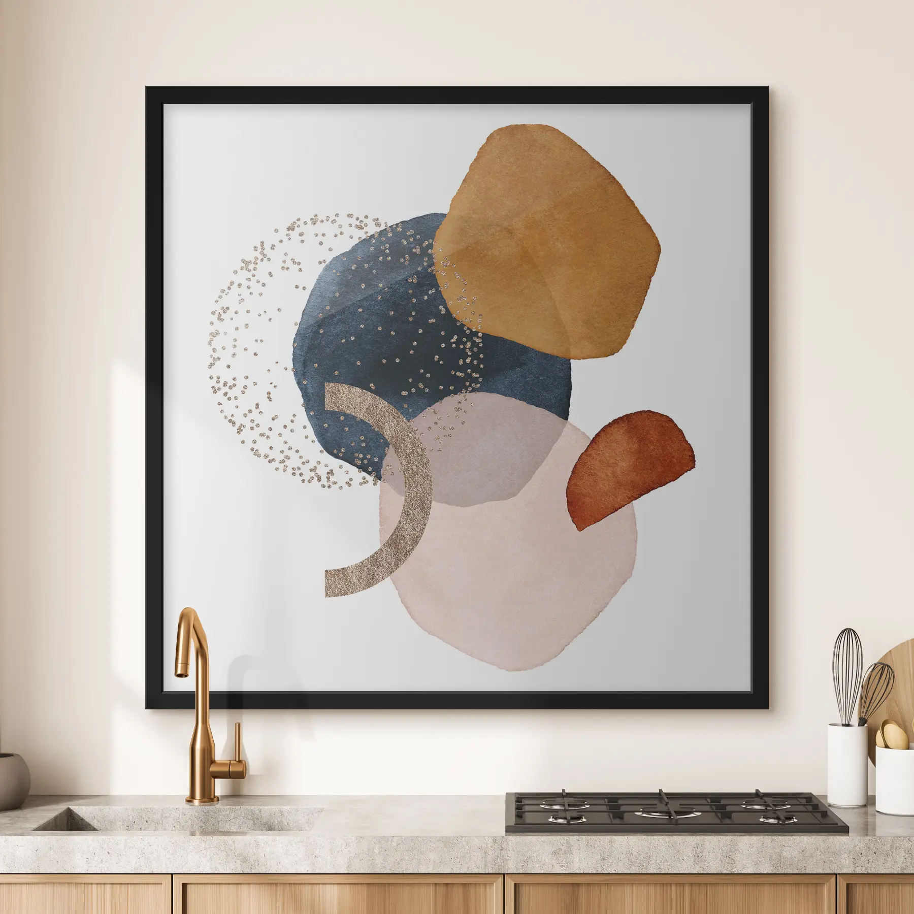 fototapet Bej și trandafiri roșii pe un fundal alb f35955