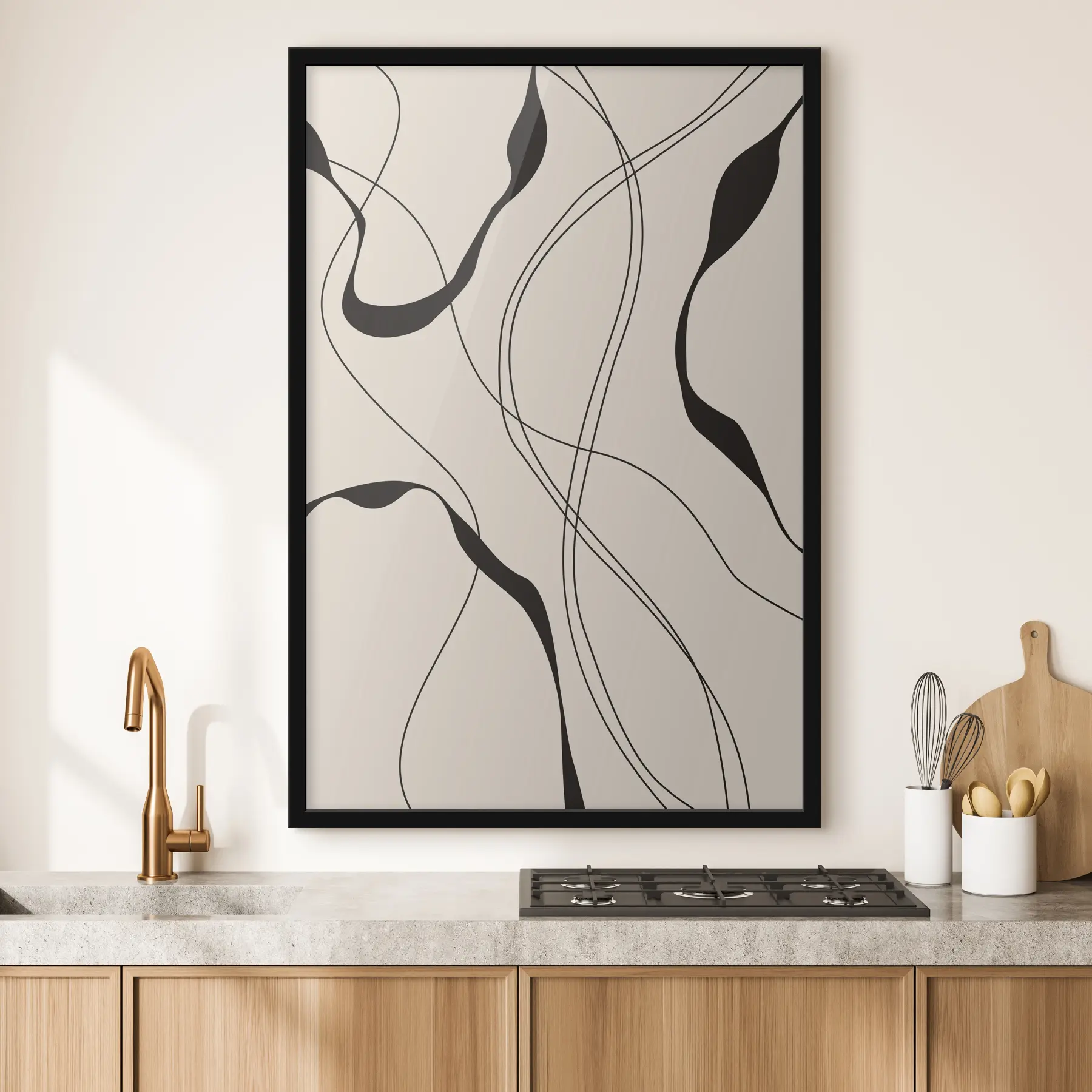 fototapet Linii abstracte f36043