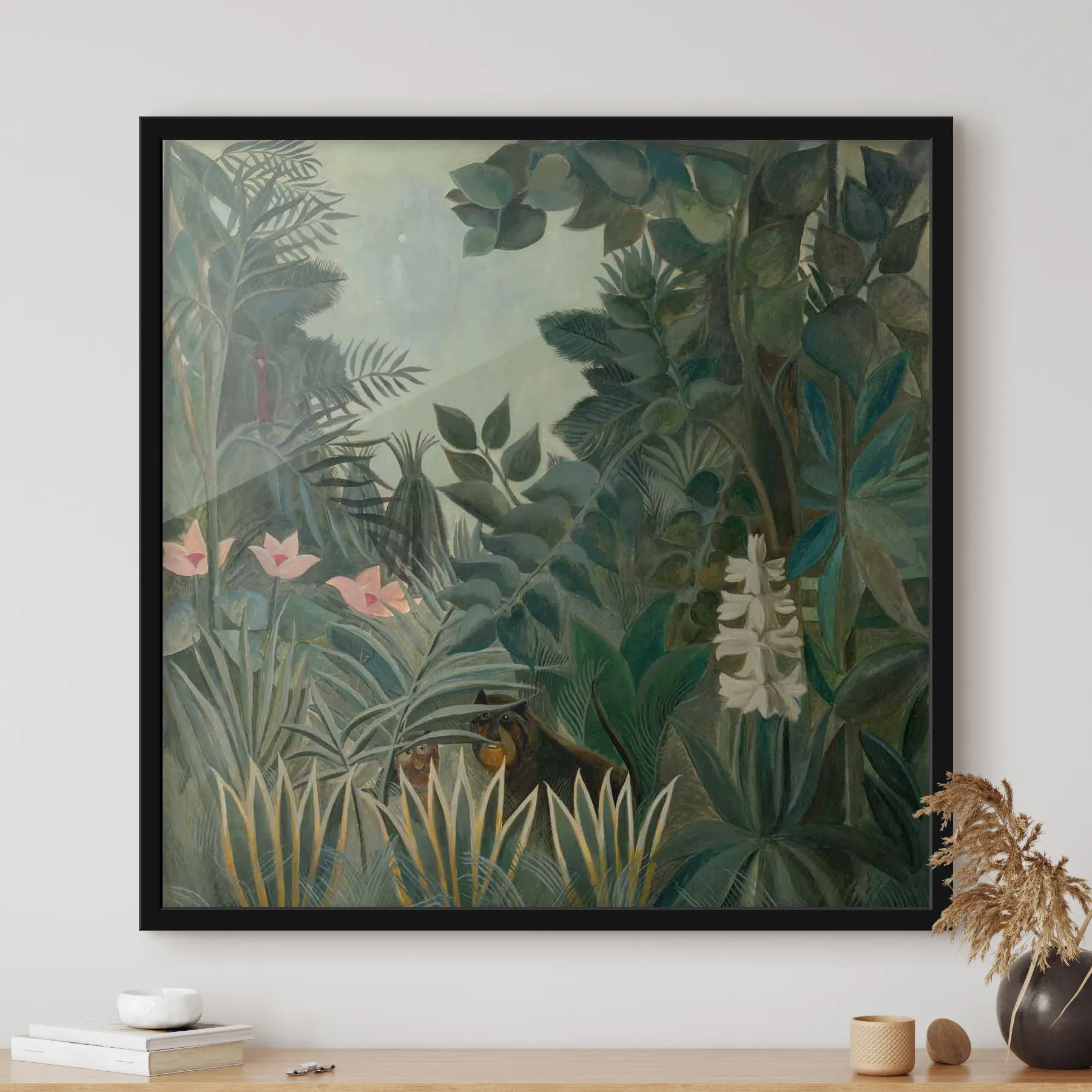 fototapet Jungla ecuatorială, Henri Rousseau, 1909 f34840
