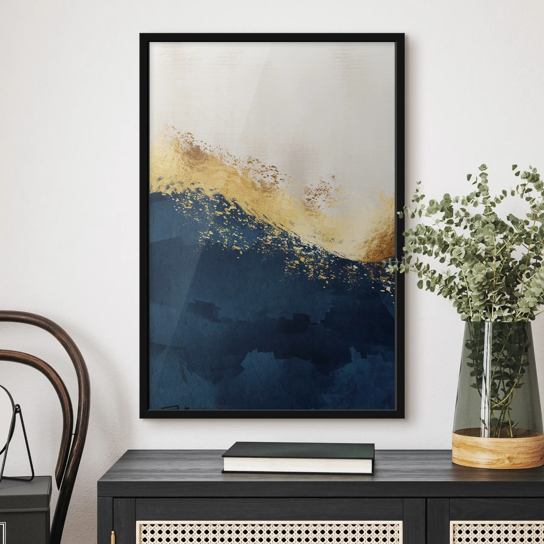 Tablouri Alb și albastru f34212