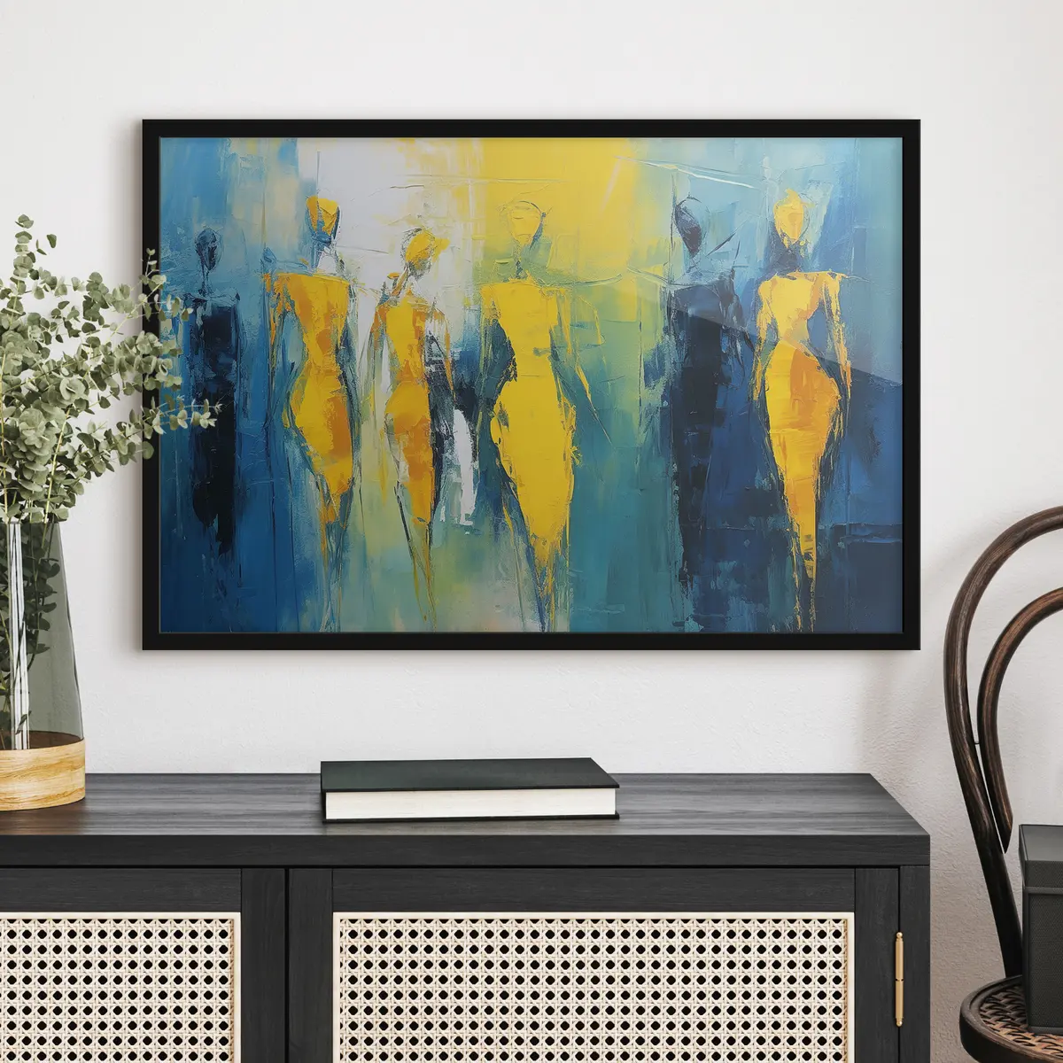 Poster Parada modei. Abstracție f33867