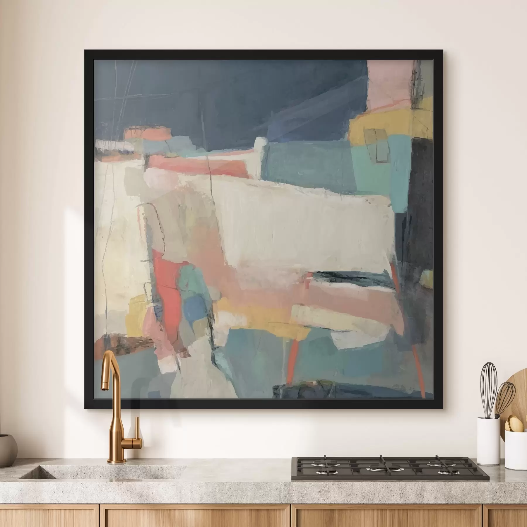 Tablouri Abstracție, lovituri de vopsea f32446