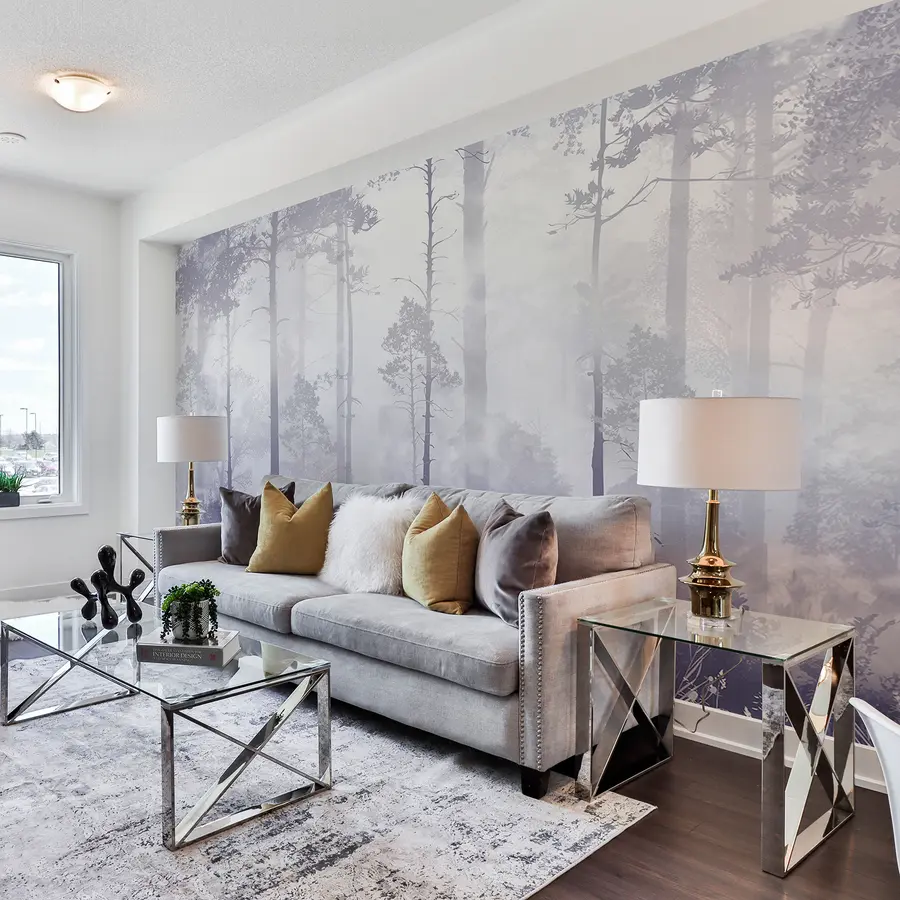 fototapet Pădurea în ceață u94439v4