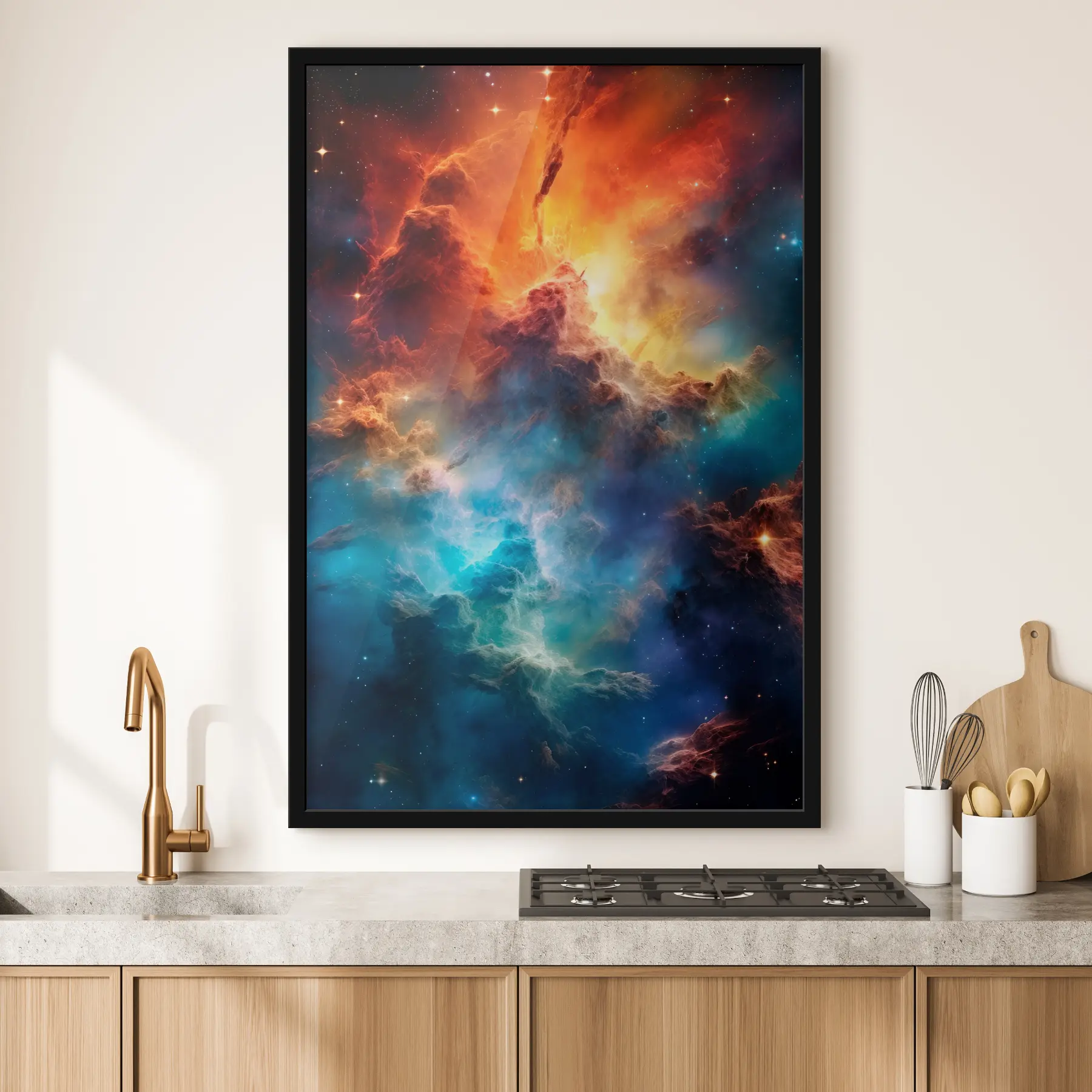 Tablouri Spațiu înstelat și nebuloase de nori f35365