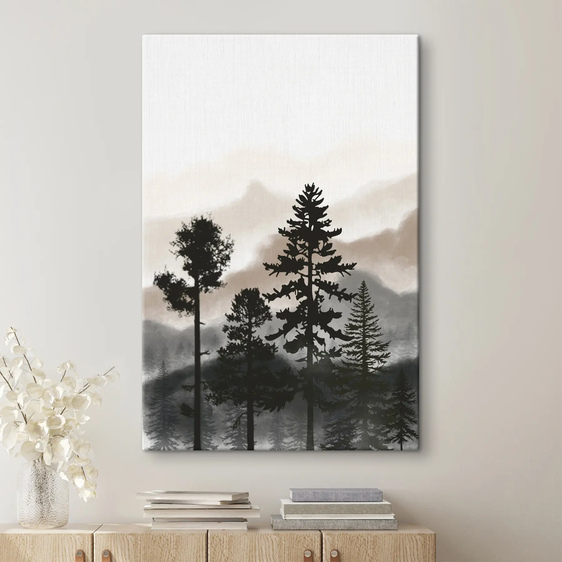 Tablouri peisaj montan abstract s36605v1