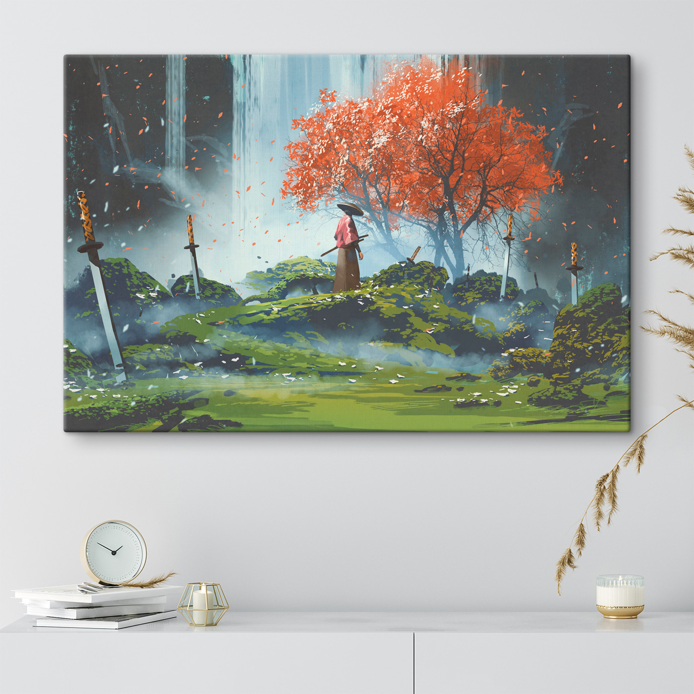 Tablouri Samurai japonez singuratic № s37105 Uwalls