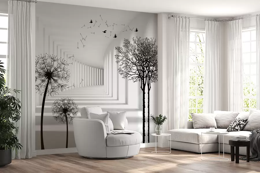 fototapet Adâncime și lumină u37803d1