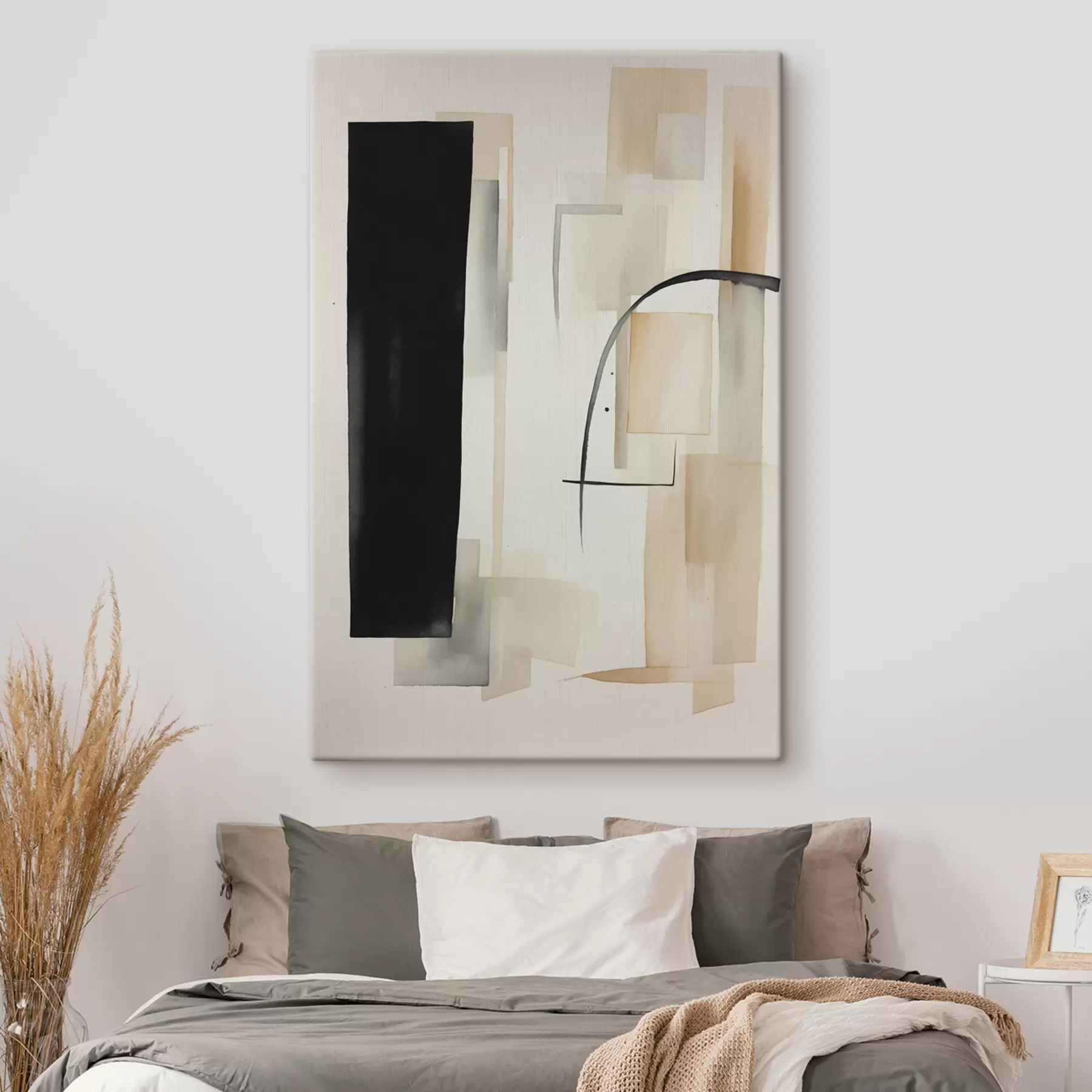 Tablouri Abstractizare în acuarelă cu figuri rectangulare s37170