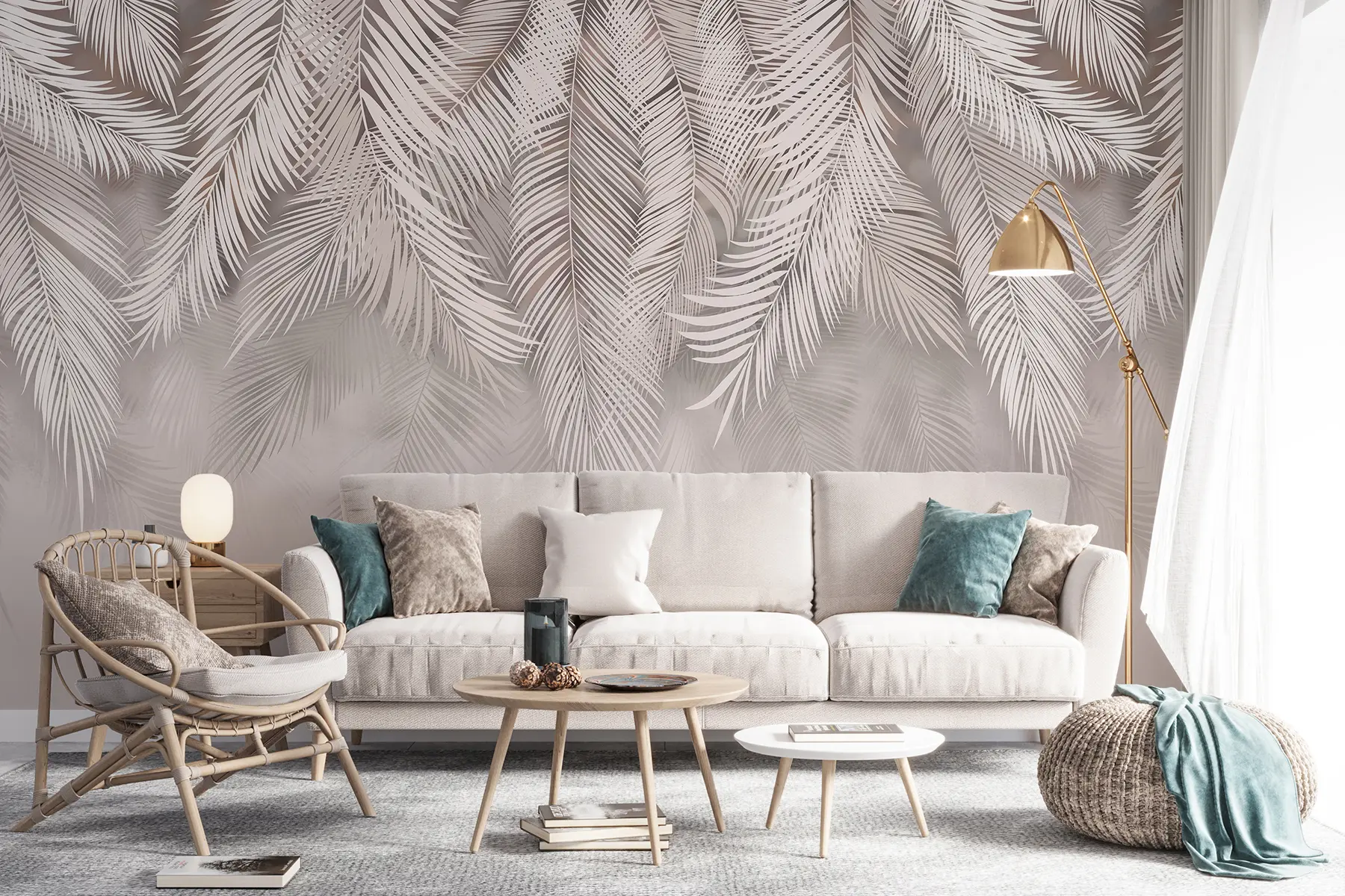 fototapet Frunze delicate care cad u48556v5d2