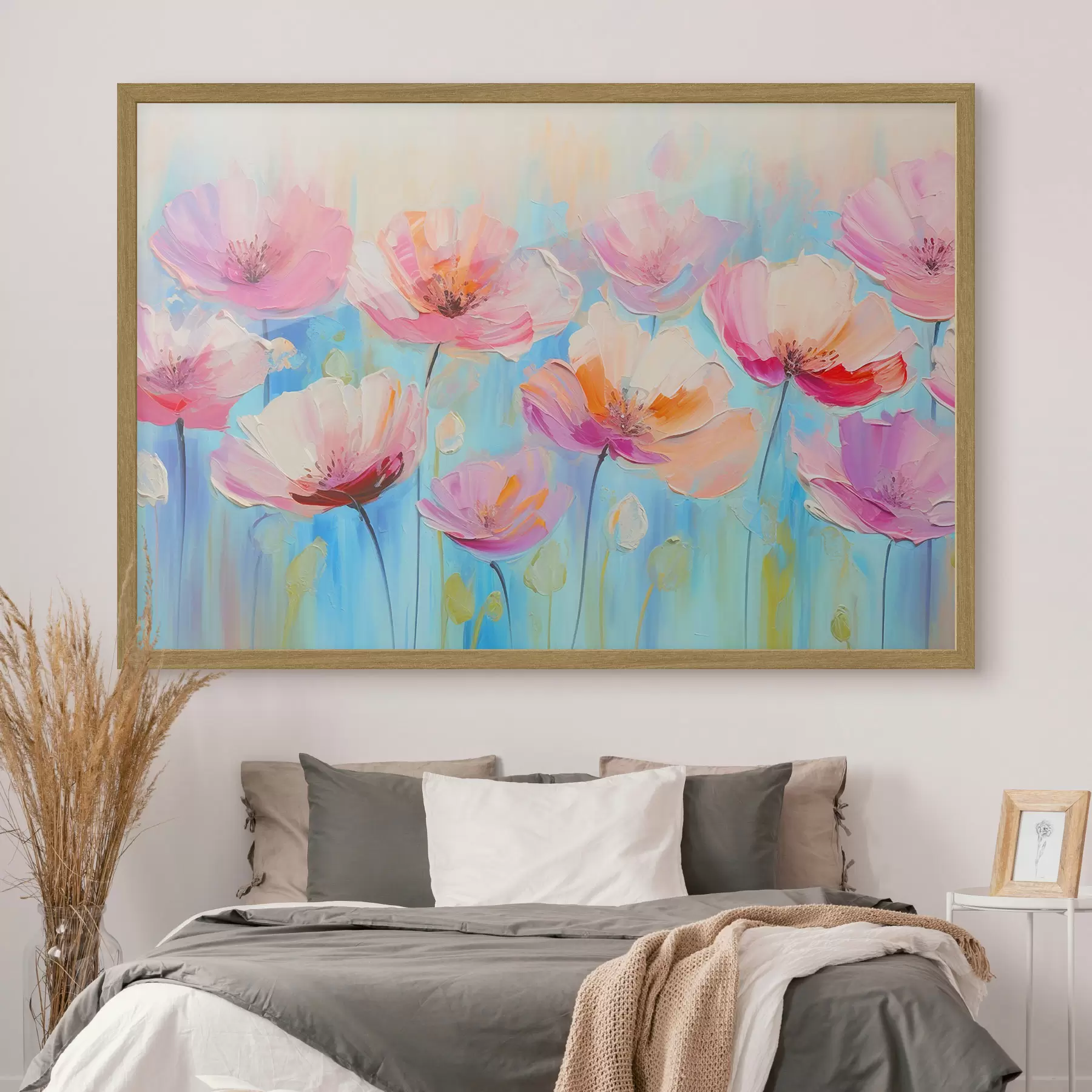 fototapet Acuarelă flori f37536