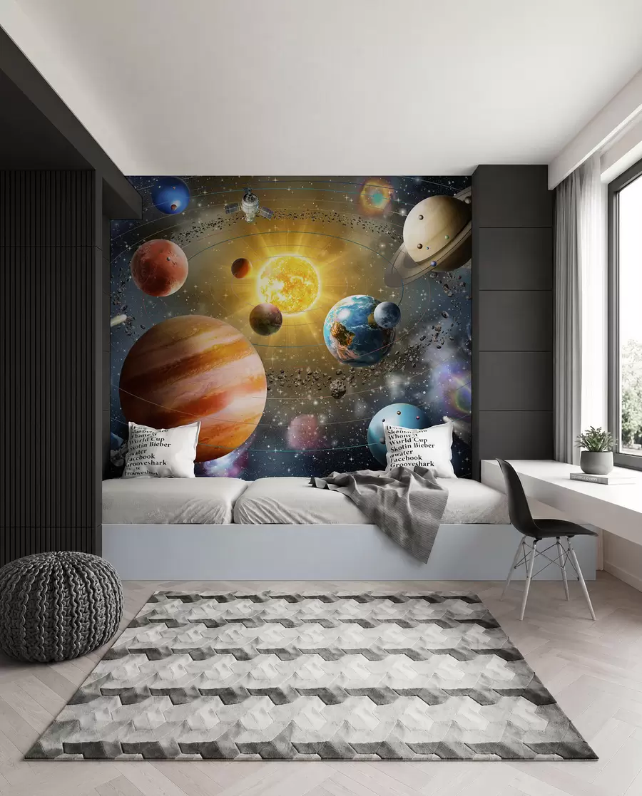 fototapet Călătorie printre planete II u97222d2